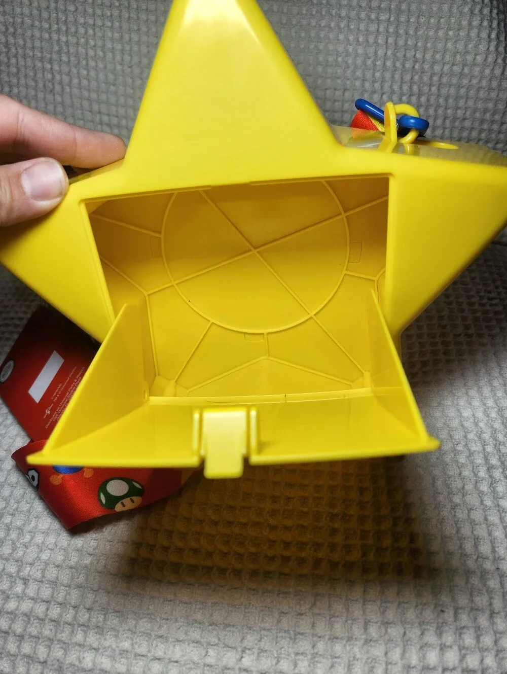 Super Nintendo World Mario Star Popcorn Bucket NO LIGHT Universal Studios NWT